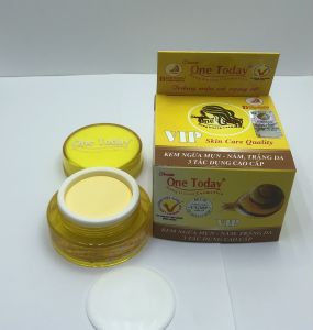 Kem ngừa mụn nám trắng da 3 tác dụng cao cấp VIP one today 15g