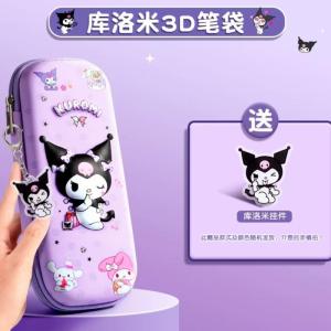 Christmas gifts Halloween Cartoon Sanrio Kuromi Student Schoolbag Kawaii Bags Melody Cinnamoroll Burden Alleviation Protect Spine Backpack girls schoolbag