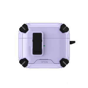 Earphone Cover for 4 Wireless Earbuds Cover Dustproof Housing Case Skin Scratchproof Housing with Magnetic Lock