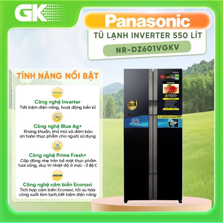 Tủ lạnh Panasonic 550 lít NR-DZ601VGKV - GIAO TOÀN QUỐC