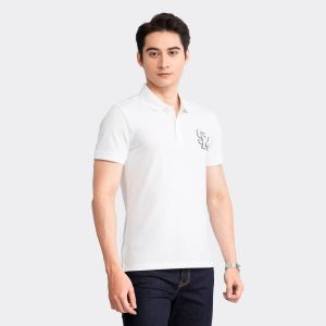 Áo polo Insidemen IPS024S3 slimfit cotton pha