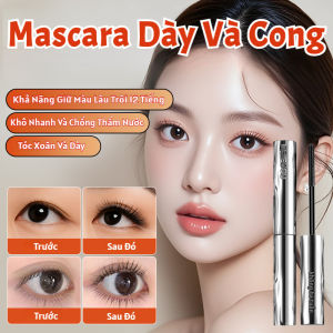 Steel Mascara Volumizing Tube/Dense Lash Curling Waterproof Formula/Long Lasting For Everyday Women Office Makeup/Natural Thick Lash Look/Easy Application