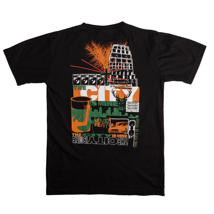 DAILY GRIND x JÄGERMEISTER THE CITY IS MINE TSHIRT BLACK | Lazada PH