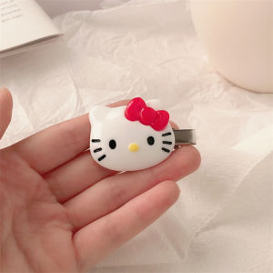 AHOURR Y2k Retro Kitty กิ๊บติดผม Sweet COOL GIRL bangs CLIP niche Design SENSE EDGE CLIP