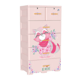 Tủ nhựa AE 5 tầng QUI PHÚC tủ đựng quần áo lớn chắc chắn phù hợp mọi không gian dễ lắp ráp