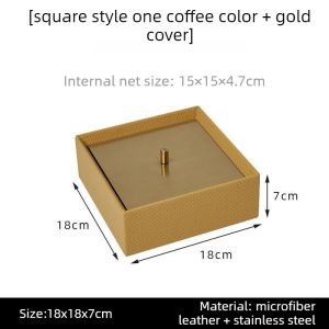 xpkQ With Lid Jewelry Storage Retro Luxury Multipurpose Storage Portable Desktop Organizers Case Miniature Storages Boxes 4P6B8