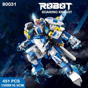 Mainan Anak Robot Block Mecha