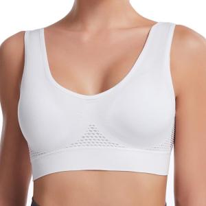 DressLily New Sports Bra for Women Plus Size Anti-sagging Push up Sports Vest Breathable Comfortable Yoga Beautiful Back Women Brassiere On Sale