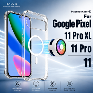 Magnetic Case For Google Pixel 11 Pro XL Pixel11 Shockproof Transparent Anti Fingerprint CA0003