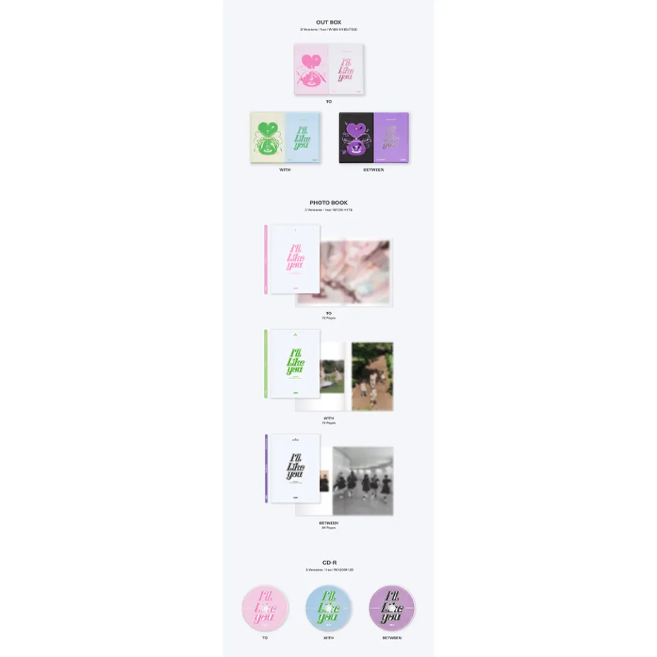 ILLIT - 2nd Mini Album [ ILL LIKE YOU ] Photobook ver. Kpopmerch