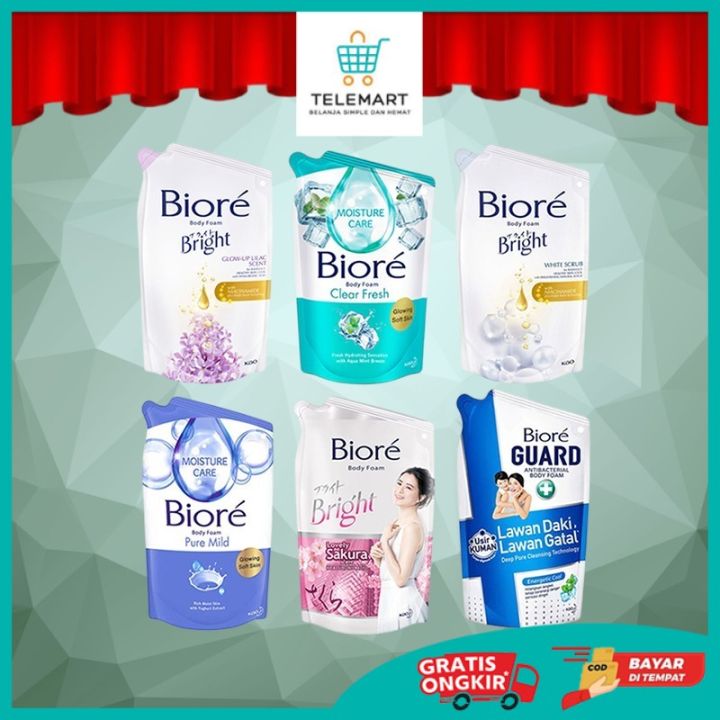 BIORE BODY FOAM MOISTURE CARE 400M…
