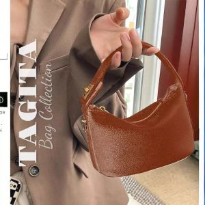 Tas Tagita Slingbag Fashion Wanita / Tas Bahan Kulit Tebal Tekstur Kulit Jeruk Semi Import