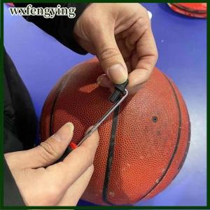 wxfengying หัวฉีดบาสเก็ตบอล4ชิ้นหัวฉีดสำรองแกนวาล์วซ่อมลมรั่วสำหรับบาสเกตบอลวอลเลย์บอลฟุตบอลวอลเลย์บอลสากล