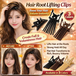 Invisible Clip Crown Root Lifter Volumizing Hair Clip Bangs Styling Short Hair No Trace Design Women Hair Styling Accessory Beauty Tool