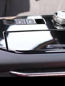 For Toyota Alphard Vellfire 2024 2025 Car Interior Film Center Console Navigation Screen Gear Transparent TPU Film Anti-scratch