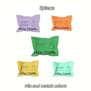 Compressed Disposable Bath Towel 70x140cm Large Quick Dry 5/7/10Pcs Travel Hygiene Essential