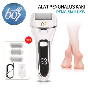 Penghalus Tumit Kaki Elektrik Untuk Kulit Mati Dan Kapalan/Electric Callus Remover Pedicure Menicure
