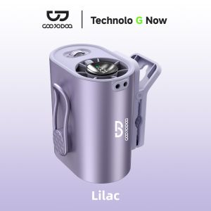 GOOJODOQ 3600mAh High-Speed Waist-Mounted Fan Hands-Free Neck Fan 100 Wind Speeds Mini Fan Clip-on Portable