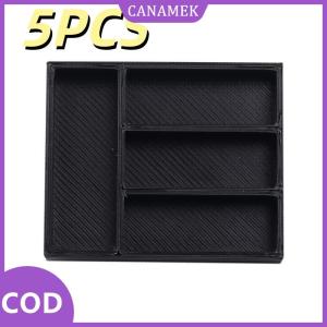 CANAMEK✨ 5 cái 1 12 Dollhouse Bộ đồ ăn đồ lặt vặt lưu trữ Khay bảng ngăn kéo lưu trữ trường hợp mặc quần áo bàn trang sức văn phòng phẩm tổ chức