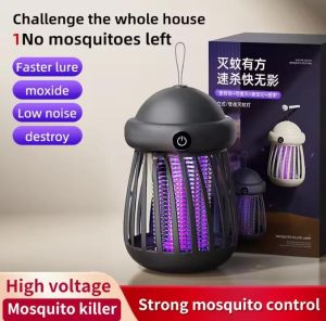 Mosquito Lamp Insect Catcher USB Rechargeable Hanging Lamp Physical Mosquito Control For Bedroom Outdoor Camping Lamp