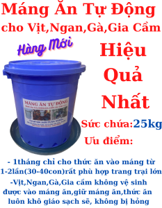 Máng ăn tự động cho NganVịt Gà hiệu quả nhất.