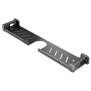 Suction Cup Shower With Antislip Guard Rail U Shape Fit Around Faucet Easyly Clean Bathroom Organizers