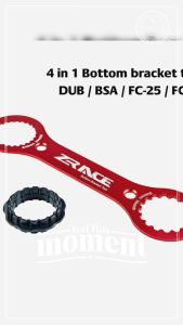 4in1 ZRACE Bottom Bracket Wrench Tool Compatible with SRAM DUB SHIMANO BSA / FC-25 / FC-24