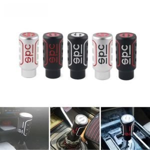 SQMETR Aluminum Material Gear Shift Knob 8.5CM Length Manual Transmission Shifter Knob Stylish Stylish Design Manual Transmission Gearstick Car Use