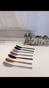 Butter Knife Stainless Butter Spreader Pizza Cheese Dessert Jam Knife Breakfast Knife Cake Spatula
