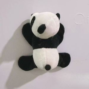 1Pcs 3D Plush Panda Refrigerator Magnetic Stickers Home Room Decoration Kawaii Magnetic Stickers Kid Cartoon Toy