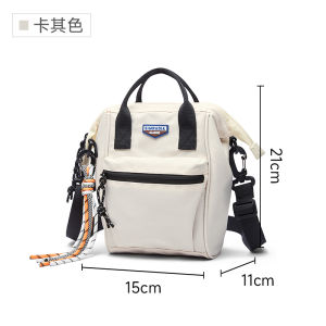 MOYYI Crossbody bag Niche Design Fashion Trend Shoulder Bag Womens Portable Travel Small Backpack Mobile Phone Bag Coin Purse Handbag
