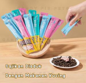 Beli 1 dapat 20 SNACK MAKANAN KUCING BERGIZI FA