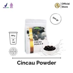 Bubuk Topping Minuman Grass Jelly - CINCAU HITAM Powder || Jakarta Bubble Drink