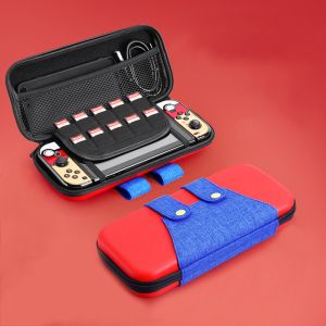 Switch Theme Carrying Case for Nintendo Switch2/OLED | Portable Hard Shell Case with 10 Game Card Slots Shockproof & Waterproof Mario/Pikachu/Animal Crossing/Zelda Theme Travel Storage for Console & Accessories
