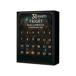 Halloween Advent Calendar 31 Nights Horror Collection Figurine Countdown Box For Festival Cerebration Home Shelf Display