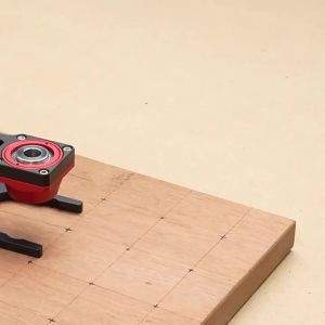 Woodworking Dowel Hole Positioner Flat & Vertical Drill Guide Jig MFT Workbench Pegboard Locating Template DIY Hand Tool.