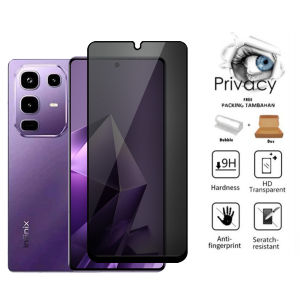Tempered Glass Layar Privacy INFINIX NOTE 50 5G/INFINIX NOTE 50 PRO 5G Anti Gores Kaca Spy