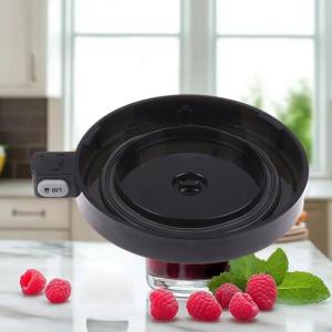 [ezrae Libun] Ice Cream Maker Outer Bowl Cover For NC501 NC500 Ice Cream Maker Replacement Lid Compatible With NC500 Series