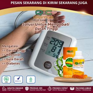 Obat Darah Tinggi Hipertensi Sakit Kepala Belakang Kolesterol Migrain Mual Terus Menerus Qnc jelly Gamat