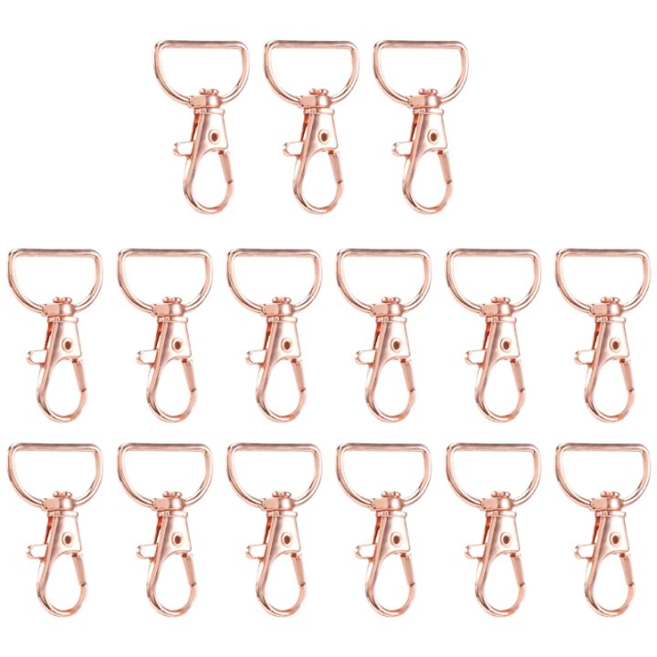 35 Pieces Swivel Clasps Lanyard Snap Hooks Keychain Clip Hook