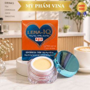 KEM LENA-IQ Q2 DƯỠNG TRẮNG DA - MỜ THÂM - GIÚP PHỤC HỒI - TÁI TẠO DA - NHĂN DA QUẦNG MẮT (15G)