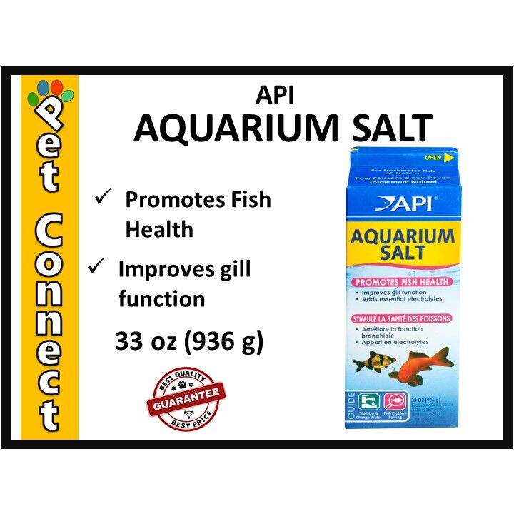 API Aquarium Salt 16oz (454 g) for Fresh Water Fish