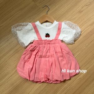 🎉พร้อมส่ง🎉 ชุดกระโปรงเด็กผู้หญิง ชุดเจ้าหญิง เดรสเด็กผู้หญิง ชุดเด็กผู้หญิงน่ารักๆ ชุดลูกสาว ชุดเอี้ยมเด็ก