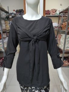 Atasan Kebaya Encim Modern Wanita Elegan Mewah Laser Cut Bunga Cantik Aneka Warna Kekinian Denaya