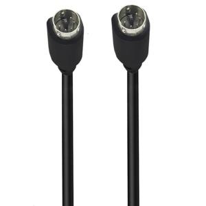 Mini Din 5PIN Adapter Cable Excellent Electrical Conductivity 5Pin Male to Male Cable for Media Centers