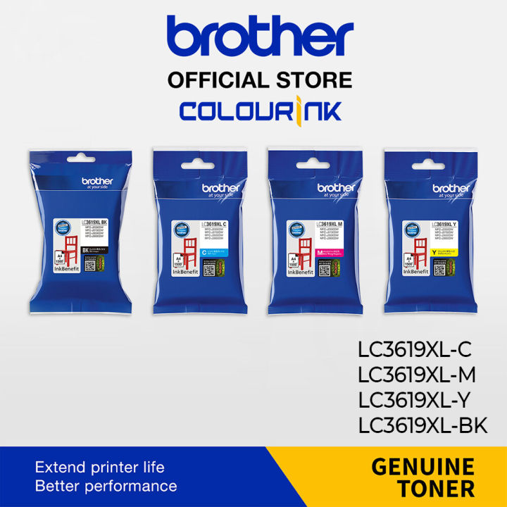 Brother LC-3619 XL BK/C/M/Y For MFC-J2330DW, MFC-J2730DW, MFC-J3530DW