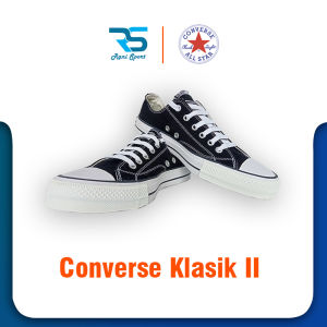 Sepatu Conversee Chuck Taylor Sneakers Cowok All Star Model Clasik Pendek Hitam