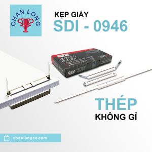 Kẹp giấynẹp cài acco sắc-Ageless chính hãng SDI 094650 cáithép không rỉ 0946