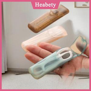 Heabety  Mini hộp lưu trữ du lịch xách tay trong suốt tăm bông tăm hộp cho du lịch ngoài trời nhà bếp Nhà hàng Nguồn cung cấp