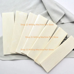 4 ชิ้น ด้ามมีดทำจากกระดูกควาย ขนาด 100x30x4 มม. สำหรับงาน DIY